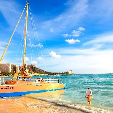 Cozy Waikiki Studio At Aqua Aloha Surf Honolulu Exterior foto