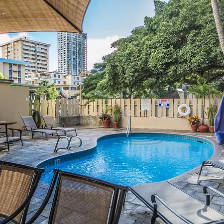 Cozy Waikiki Studio At Aqua Aloha Surf Honolulu Exterior foto