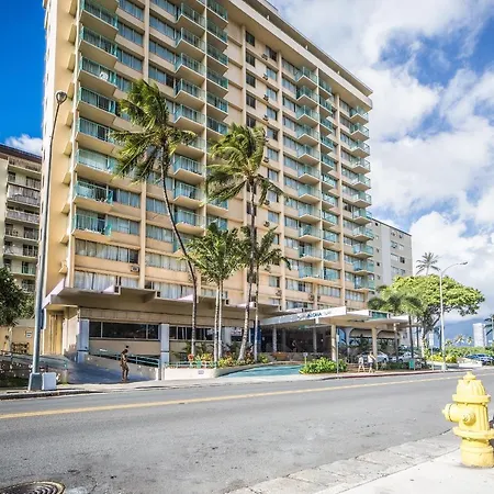 Cozy Waikiki Studio At Aqua Aloha Surf Honolulu Exterior foto