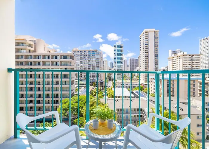 Cozy Waikiki Studio At Aqua Aloha Surf