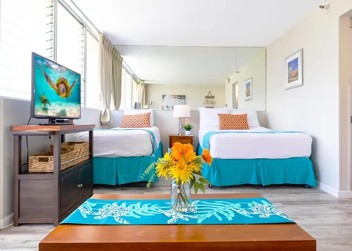 Cozy Waikiki Studio At Aqua Aloha Surf